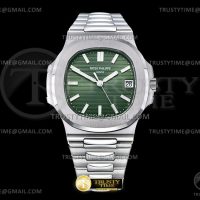 PP0430 - Nautilus Jumbo 5711 SS/SS Green/Stk PPF V4 Asia 324
