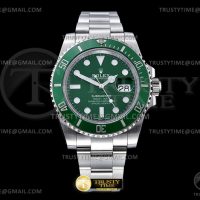 ROLSUB0417B - Submariner 116610LV 904L SS/SS Grn CLEAN V2 VS3135