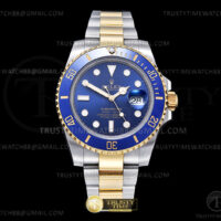 Submariner 116613LB Wrp 904 YG/SS Blue KF VR3135