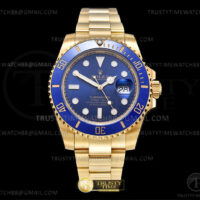 Submariner 116618LB Wrp 904 YG/YG Blue KF VR3135