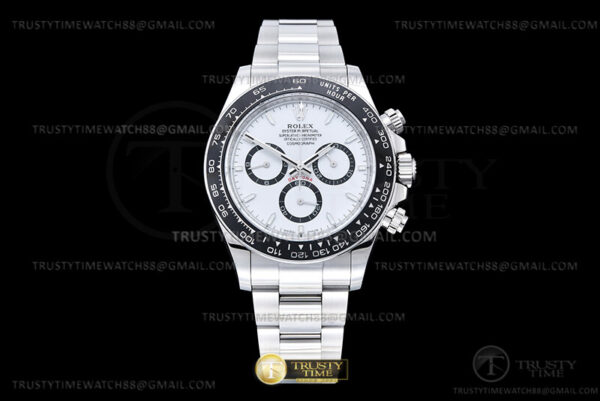 ROLDYT0479A - Daytona 126500 CER SS/SS White 904L QF V5 SH4131