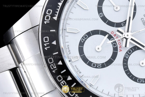 ROLDYT0479A - Daytona 126500 CER SS/SS White 904L QF V5 SH4131 - Image 4