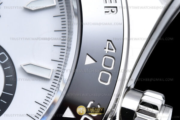 ROLDYT0479A - Daytona 126500 CER SS/SS White 904L QF V5 SH4131 - Image 8
