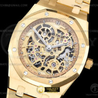 AP0929B - Royal Oak Jumbo Extra Thin 16204 YG/YG Skele Z A7124