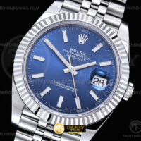 R2DJ0500F - DJ2 41mm Jub Flt 904L SS/SS Blue/Stk SEEK SH3235