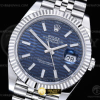 R2DJ0500I - DJ2 41mm Jub Flt 904L SS/SS Blue-P/Stk SEEK SH3235