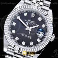 R2DJ0501A - DJ2 41mm Jub Flt 904L SS/SS Blk/Dia SEEK SH3235