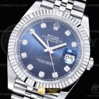 R2DJ0501C - DJ2 41mm Jub Flt 904L SS/SS Blue/Dia SEEK SH3235