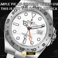 ROLEXP2059A - Explorer II 226570 SS/SS White CLEAN PLUS DD3285