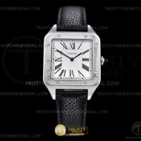 Santos Dumont SS White Quartz