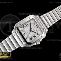 Santos De Cartier 35mm Mens SS/SS White 3KF MY9015
